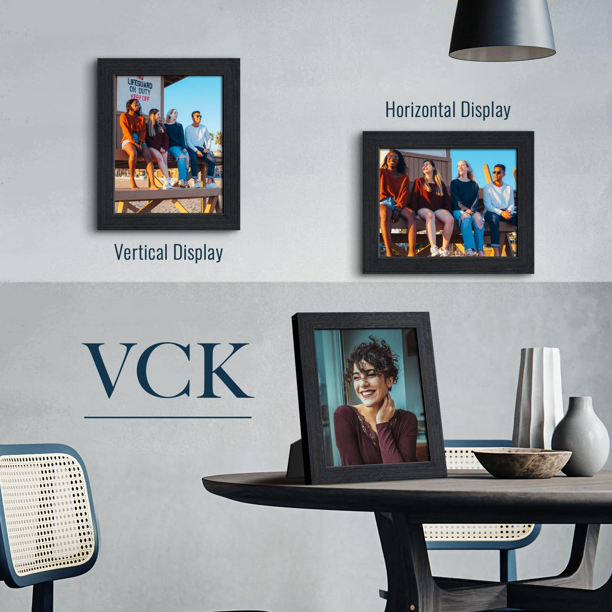 VCK frame packaging includes cushioning to protect during shipping