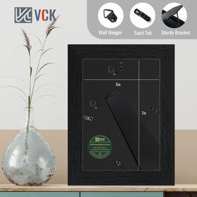 VCK 5x7 frame with museum-grade glass reduces glare and protects photos