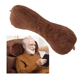 VCOMSOFT couch neck pillow with bone-shape sides supports head while reclining.