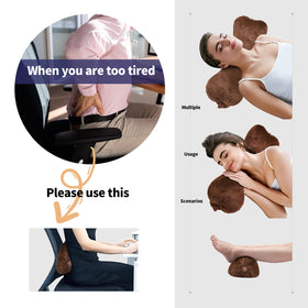VCOMSOFT pillow in bed for reading or watching TV.
