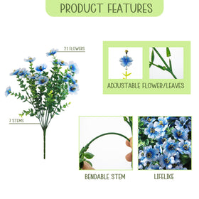 No maintenance needed artificial plants outdoors for busy homes.