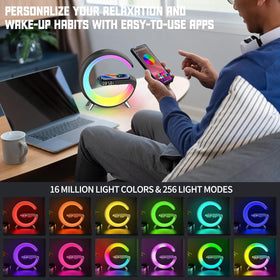 VDZZ lamp 360° surround sound for immersive listening