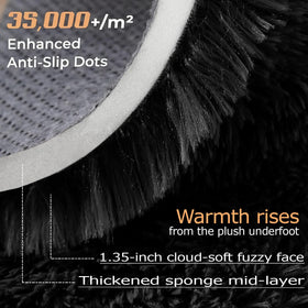 VECARF 8x10-area-rug brings modern style to living rooms and bedrooms.