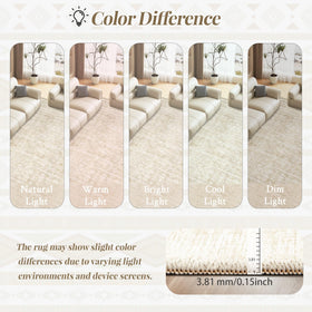 Vecarf 8x10 rug complements nurseries and playrooms with soft underfoot
