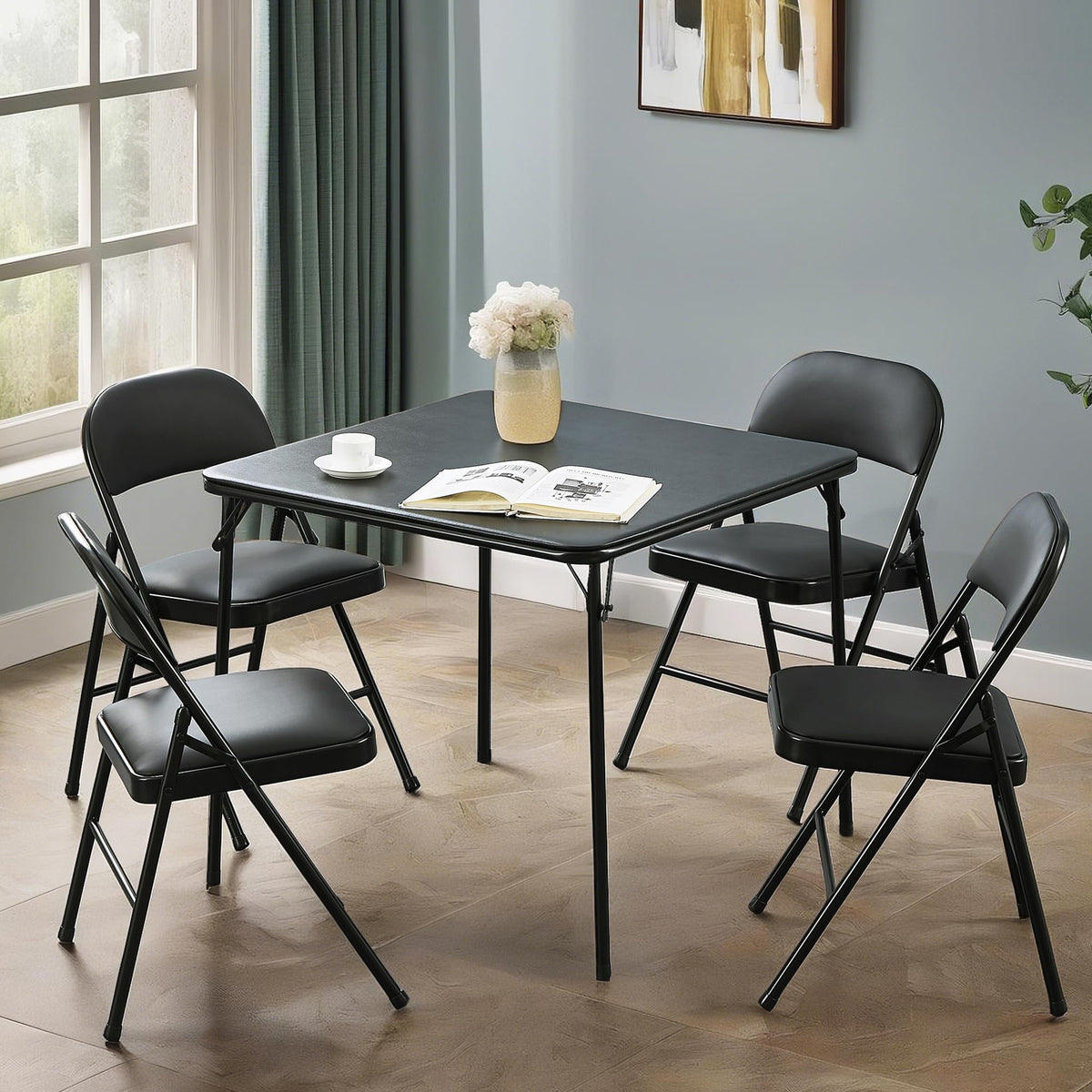 VECELO chairs support up to 300lbs for versatile seating options