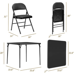 VECELO padded tabletop provides a comfortable surface for games and meals