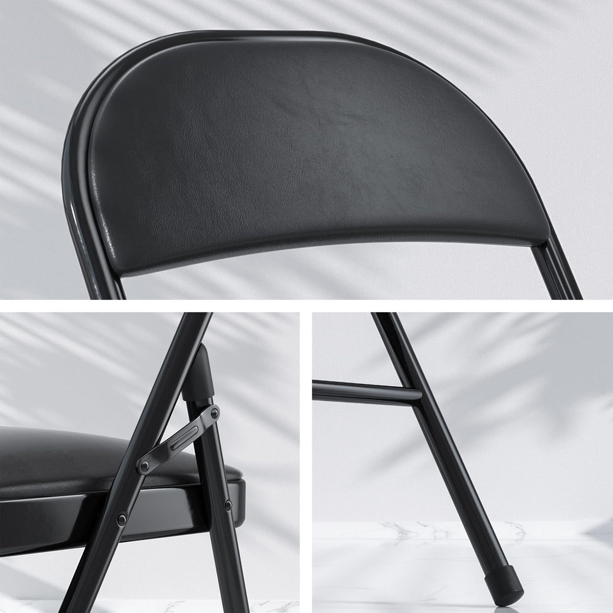 VECELO portable folding leg design enables easy transport and storage