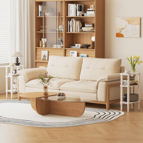 Veegle easy-assembly side table with tool-free setup.