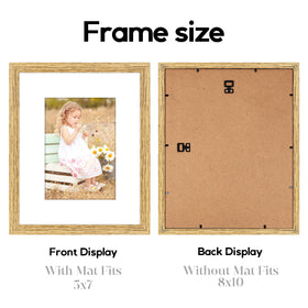 Veelot passe-partout 5x7 mat display for elegant photo sizing