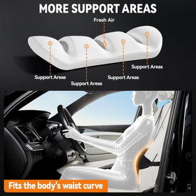 Veitail high-density memory foam core delivers durable, responsive support.