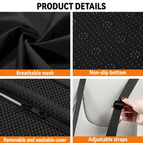 Veitail versatile use on office chairs and car seats for ergonomic comfort anywhere.