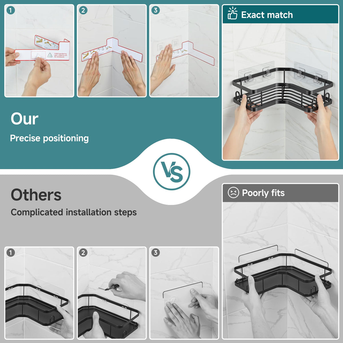 Veken locator clips enable precise alignment during setup