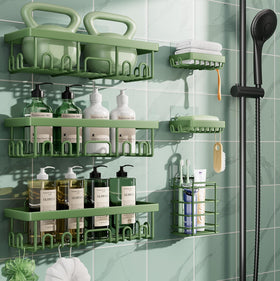 Veken shower caddy 6-pack keeps bath essentials organized and accessible