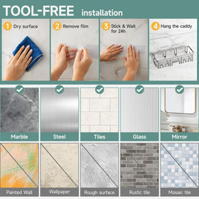 Veken rustproof stainless steel design resists moisture for long-lasting use.