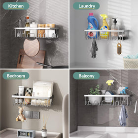 Veken wall-mount adhesive system enables tool-free, secure installation.