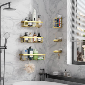 Veken small caddy for compact storage in the shower.