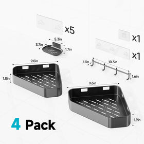 Veken stylish wall-mounted bathroom storage keeps clutter out of sight.