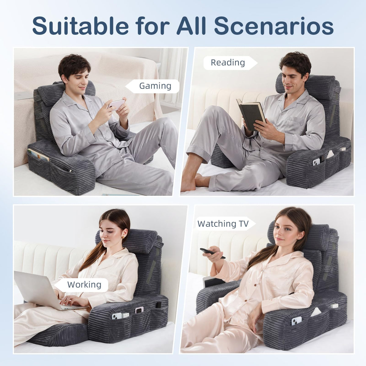 Vekkia post-surgery support setup offers gentle ergonomic comfort