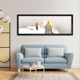 Veleclo 12x36 frame gift-ready display on a wall