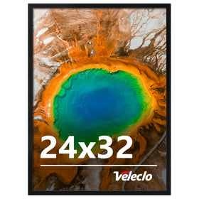Veleclo 24x32 picture frame on wall display for a gallery-ready look