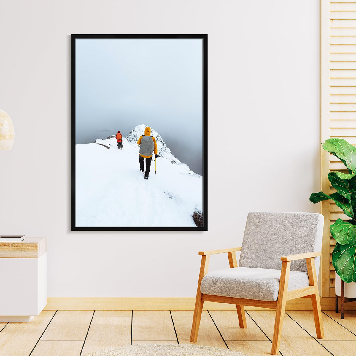 Gallery-style wall decor elevates spaces without clutter