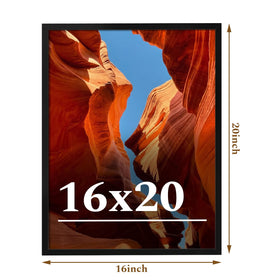 Veleclo HD plexiglass provides crystal-clear view for 16x20 frame