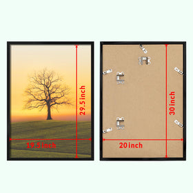 Veleclo shatterproof plexiglass panel protects cherished photos safely