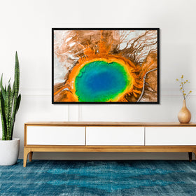 Veleclo shatterproof plexiglass detail provides a safe home décor surface
