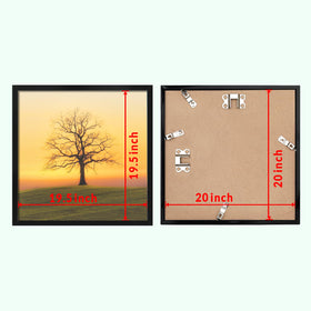Veleclo sturdy PVC 20x20 frame provides durable wall support.