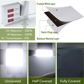 VELIMAX heat-control film reduces heat absorption on sunny windows.