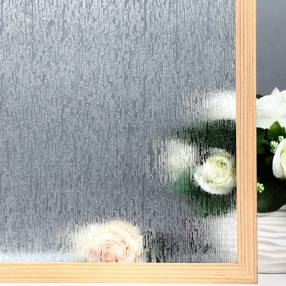 VELIMAX rain glass window film provides privacy with soft light diffusion