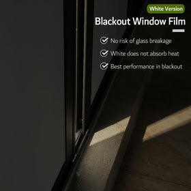 VELIMAX reusable window film removes cleanly with no residue.