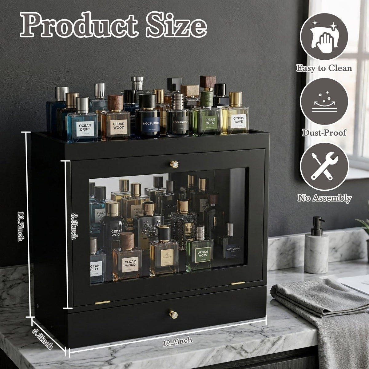 Vellabliss gold hardware adds refined elegance to any dresser