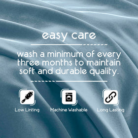 Vellux Original Queen blanket showing durable stitching and lint resistance.