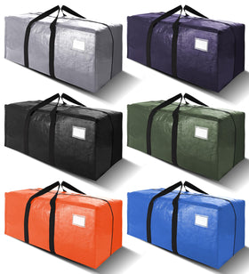 VELVETSURE 6-pack moving bags folded flat to save space