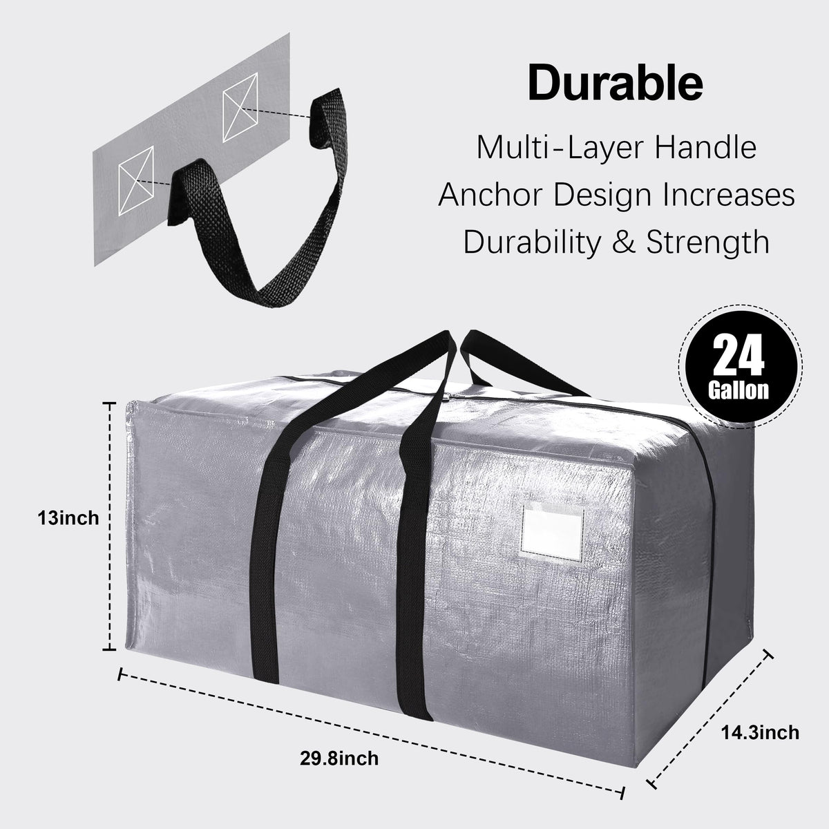 VELVETSURE bags with backpack straps for easy hands-free transport.