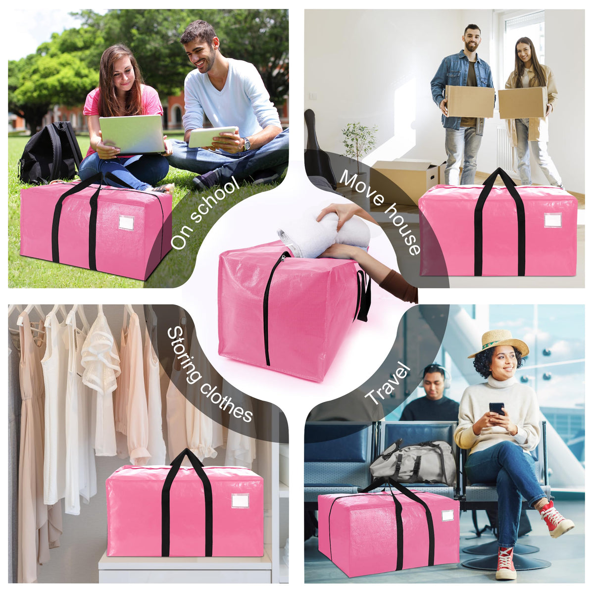 VELVETSURE foldable design allows flat storage between moves.