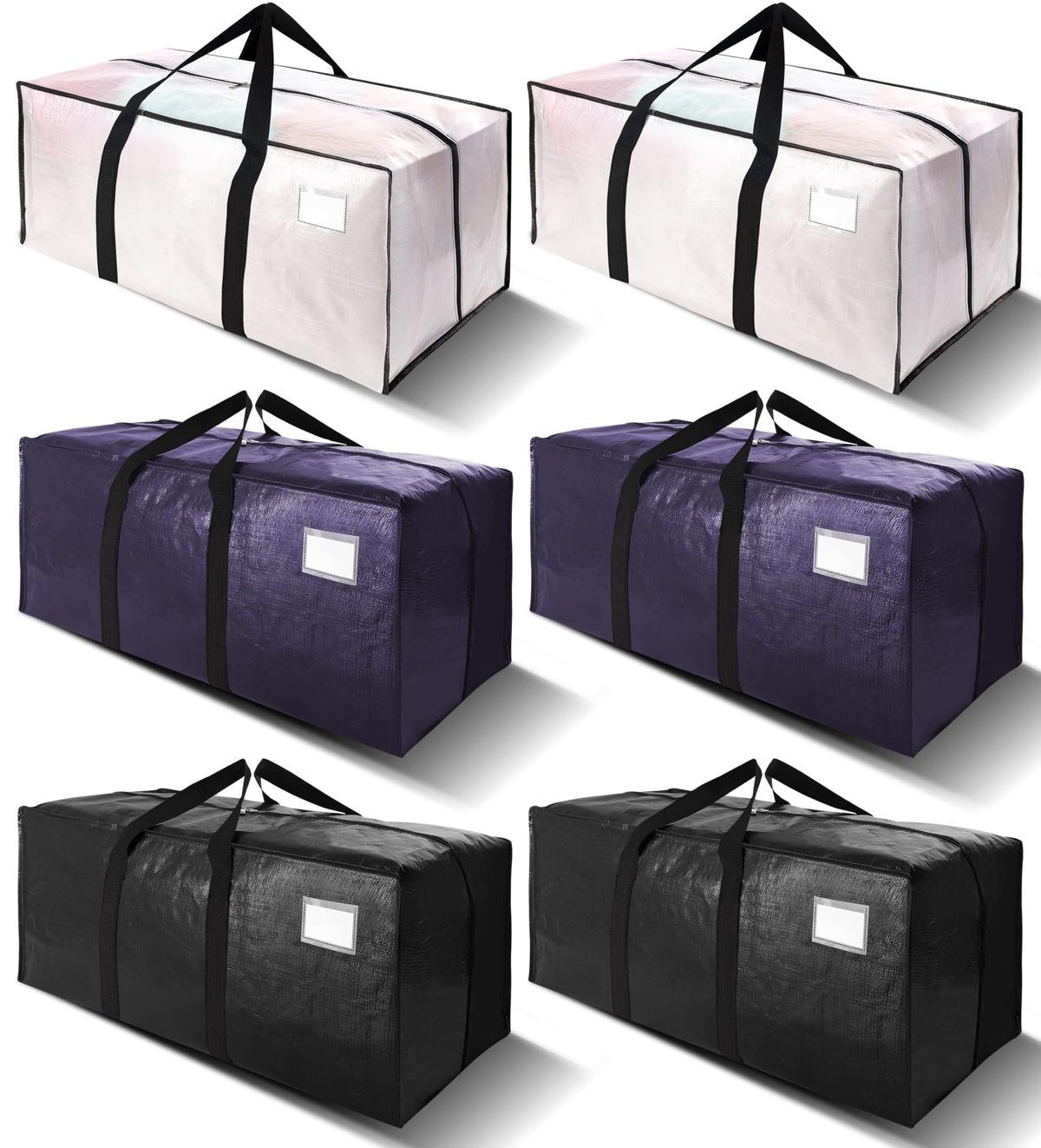VELVETSURE moving bags with backpack straps for easy on-the-go packing