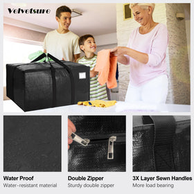 VELVETSURE bags with reinforced handles during loading.