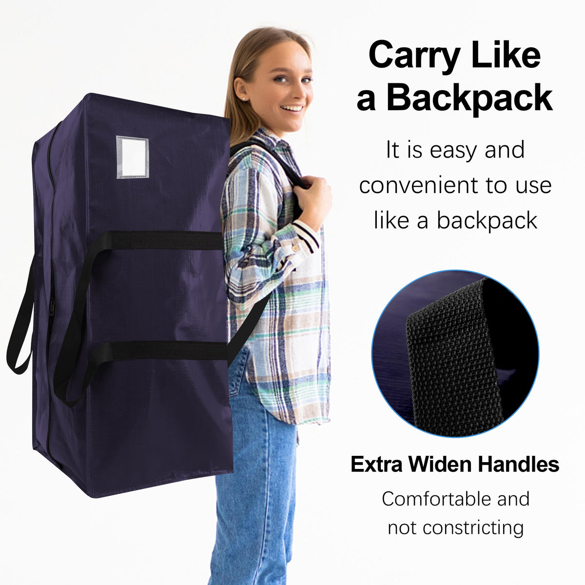 Velvetsure reinforced zippers withstand up to 30,000 pulls during transport
