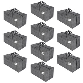 VENO 10-pack moving bags with backpack straps ready for hands-free dorm moves.