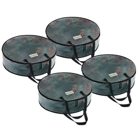 VENO 36-inch wreath storage bag with round design for easy identification