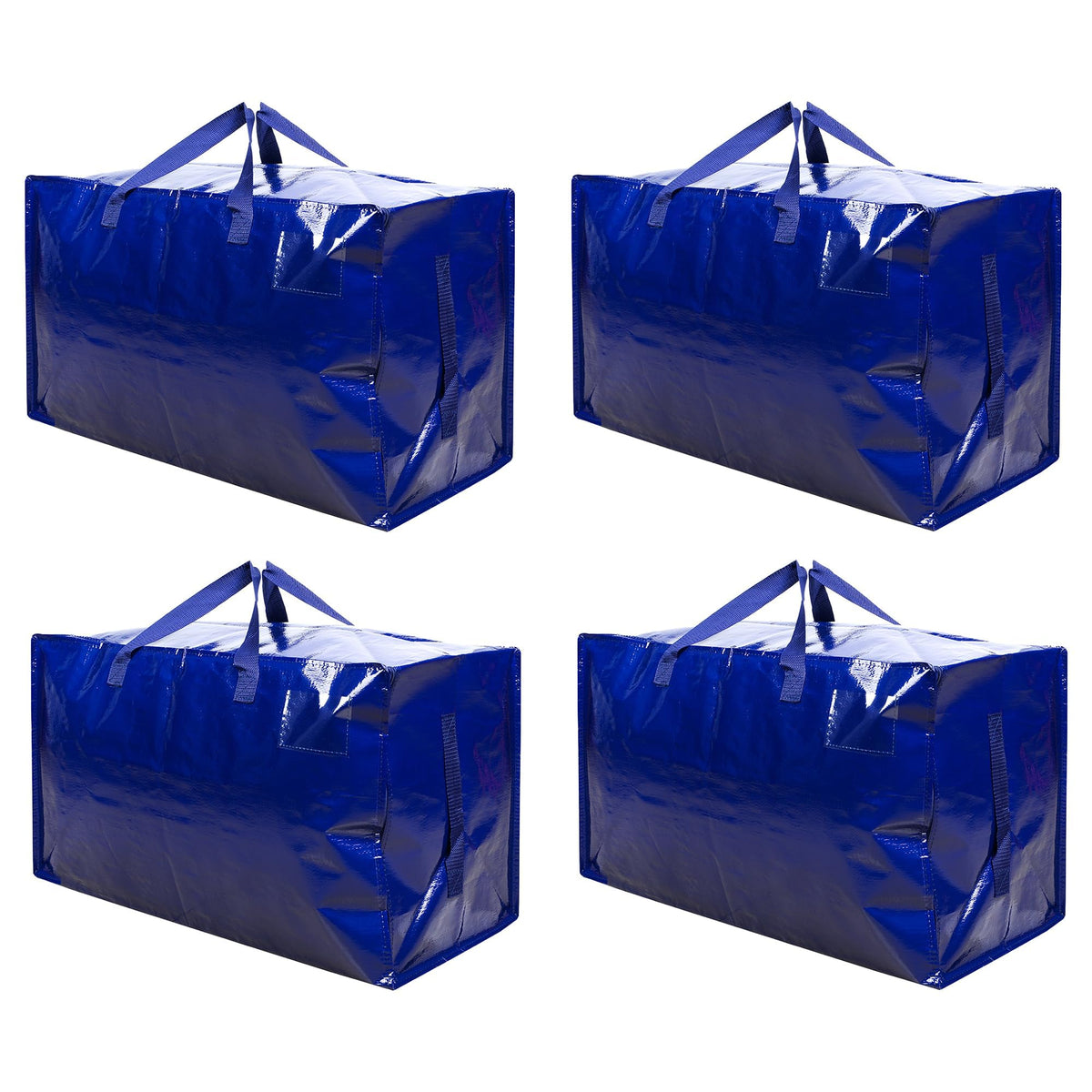 VENO 4-pack extra-large moving bags with wide opening for easy loading