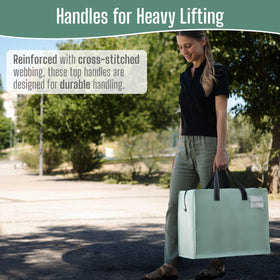 VENO bags hold up to 50 lbs for versatile storage of clothes and bedding