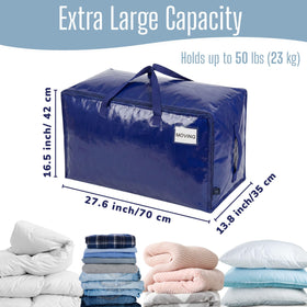 VENO bag with strong zippers keeps contents secure during loading and unloading.