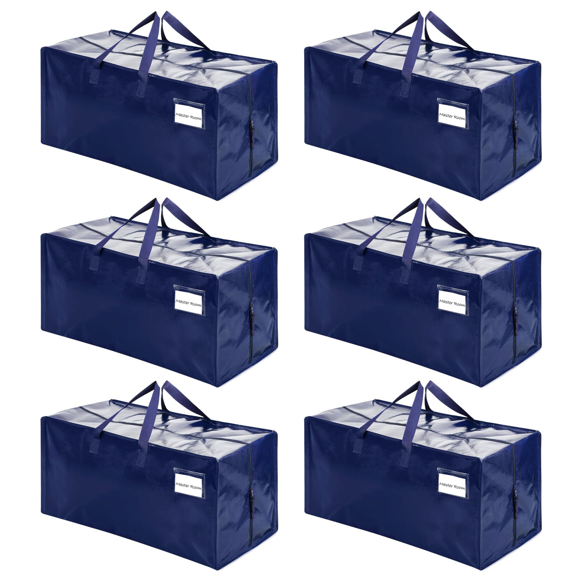 VENO 6-pack heavy-duty bags with backpack straps for hands-free dorm moves.