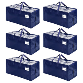 VENO 6-pack heavy-duty bags with backpack straps for hands-free dorm moves.