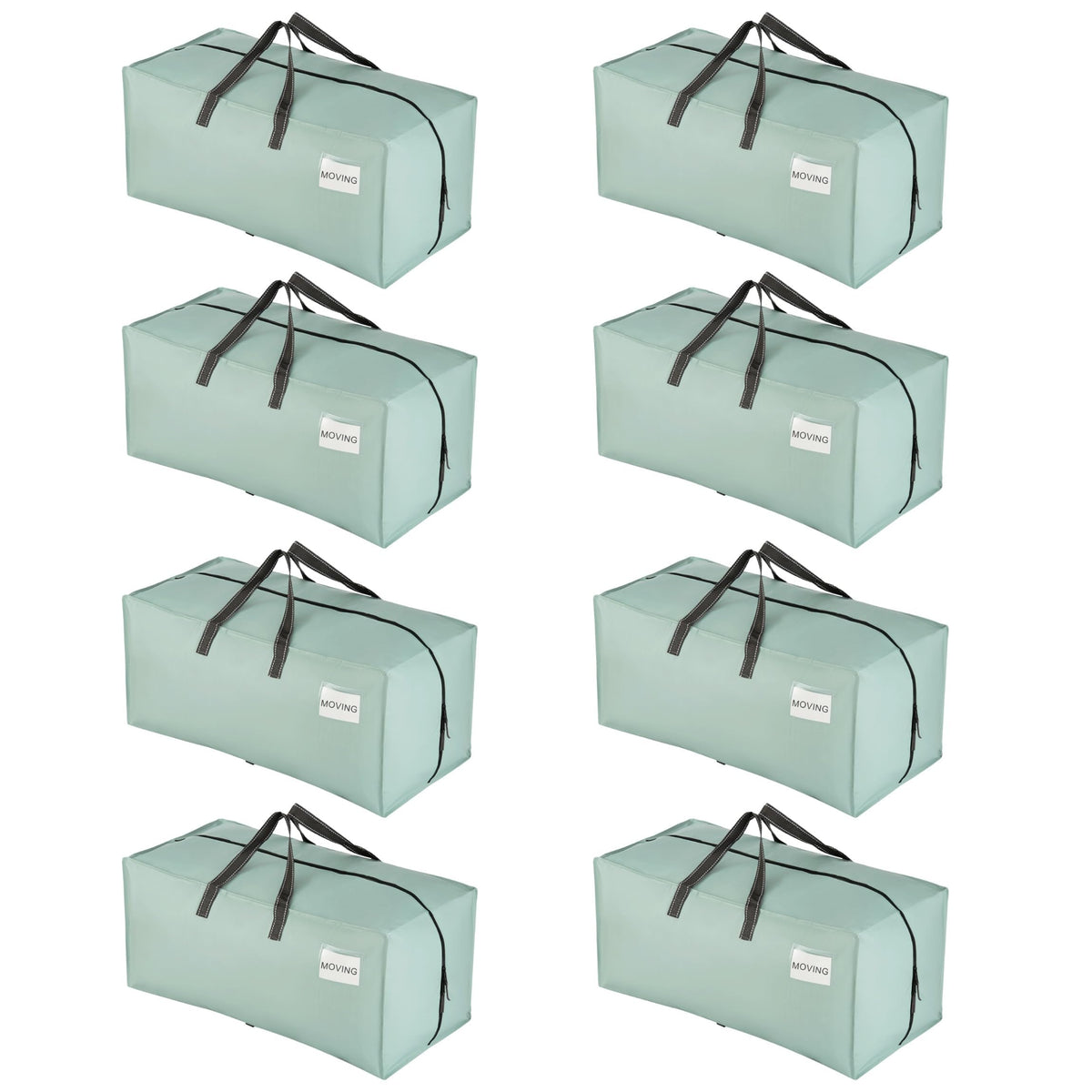 VENO 8-pack heavy-duty moving bags with backpack straps for hands-free dorm moves