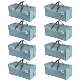VENO 8-pack heavy-duty moving bags, front view, built to withstand heavy loads.