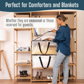 VENO clear storage bag shows contents at a glance for fast packing